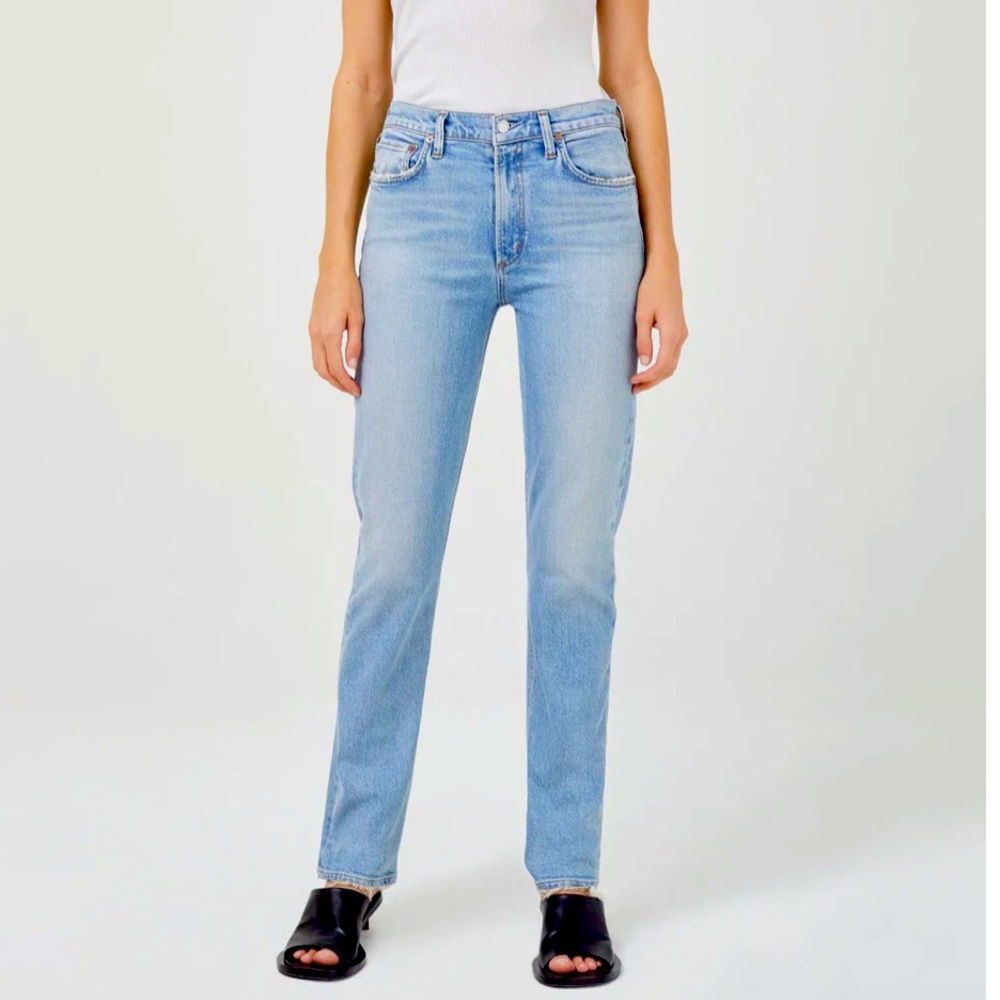 Agolde Lyle: Low Rise slim rigid  Jeans size 26 color swtch